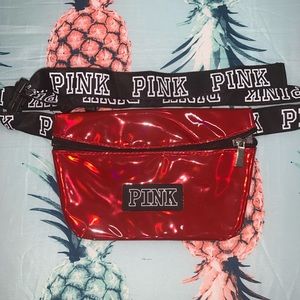 PINK Holographic Fanny